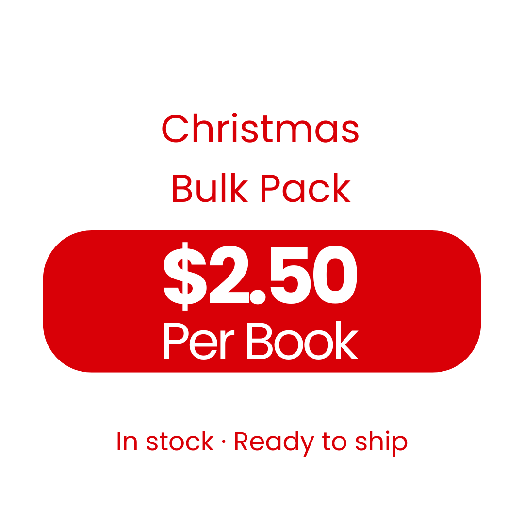 Christmas activity book packs for ELC gifting – sticker and colouring book options ages 4+