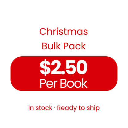 Christmas activity book packs for ELC gifting – sticker and colouring book options ages 4+