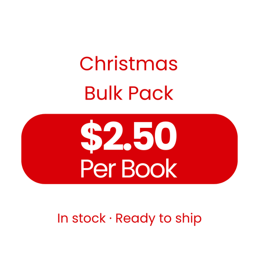 Christmas Sticker & Colouring Books – 24 Pack (Ages 4+)