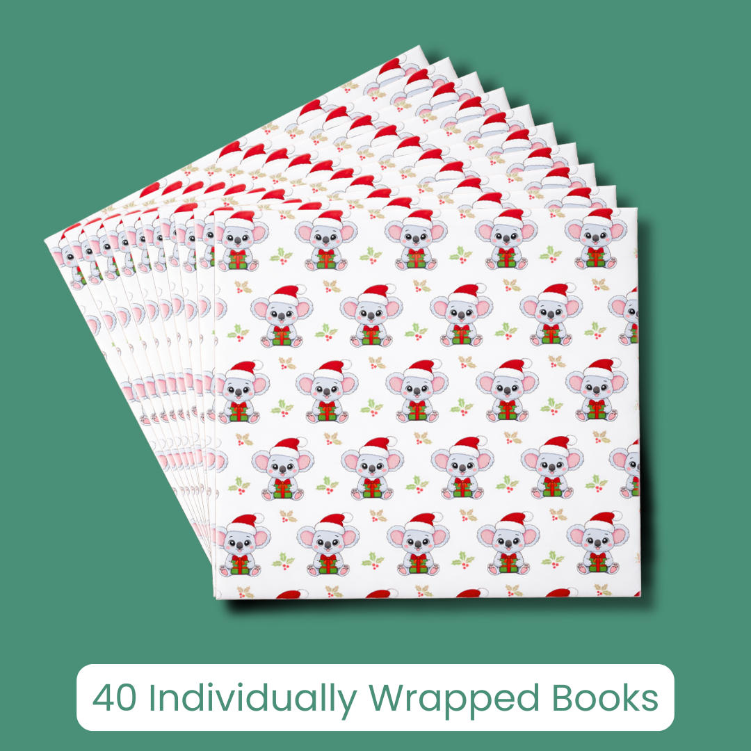 Pre-Wrapped Christmas Book Pack (40 Books)
