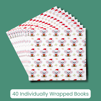 Pre-Wrapped Christmas Book Pack (40 Books)