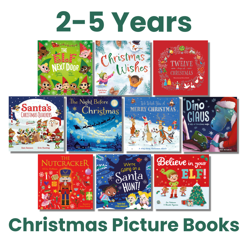 Thinktastic Christmas book packs for ELC end-of-year gifting – order by age group