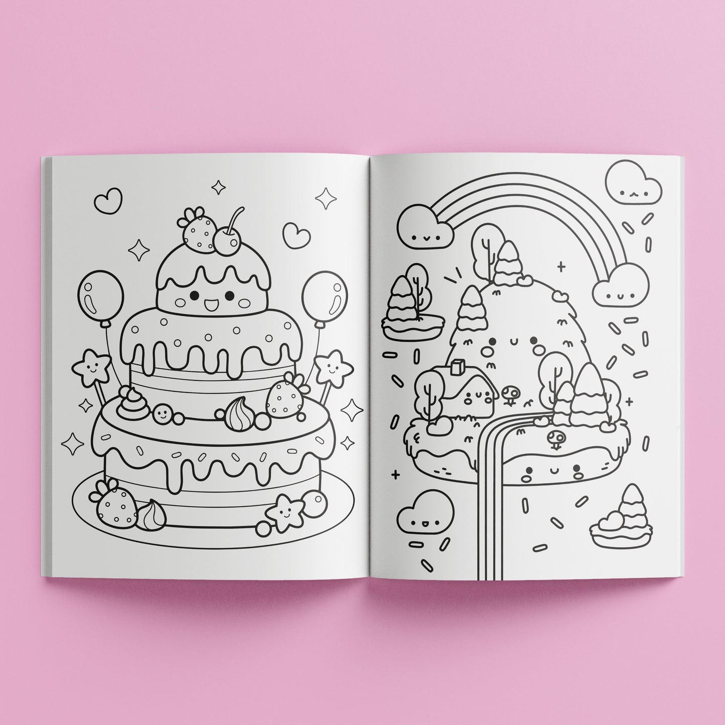 Kaleidoscope Colouring Rainbow Dreams