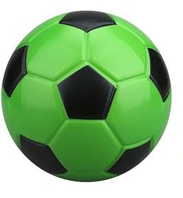 Green foam soccer ball