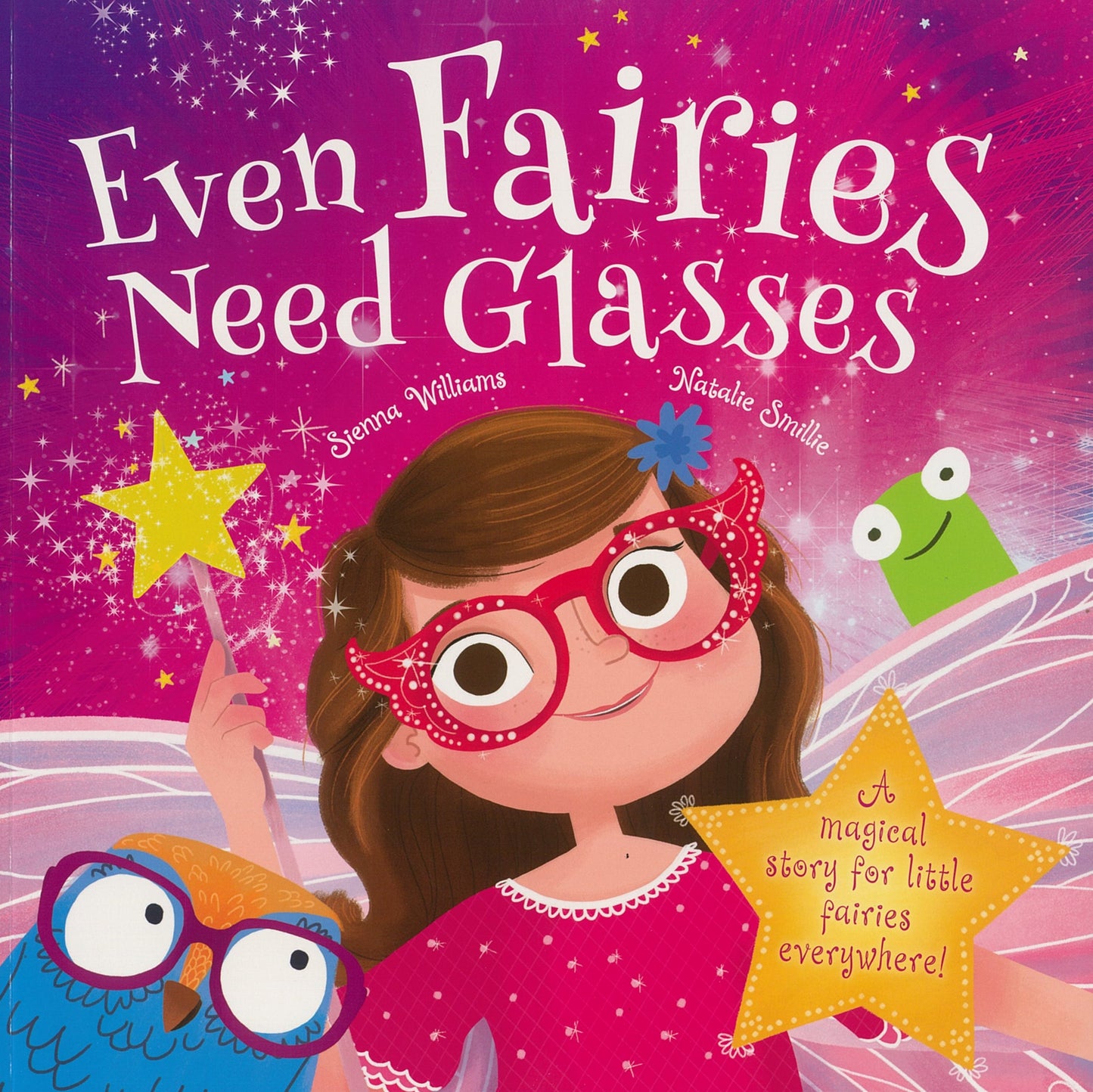 Even Fairies Need Glasses – picture book cover for early learning centres