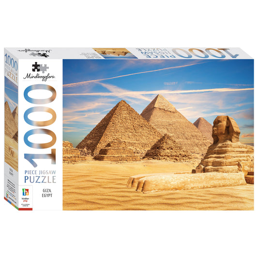 1000pc Jigsaw Puzzle Pyramids Egypt – jigsaw puzzle box