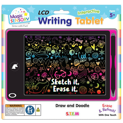 LCD Writing Tablet - Pink Unicorn