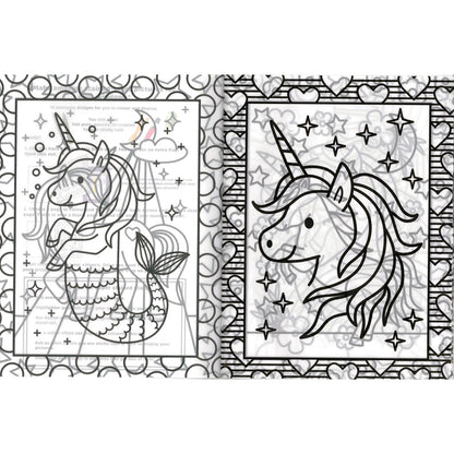 Stained Glass Unicorns