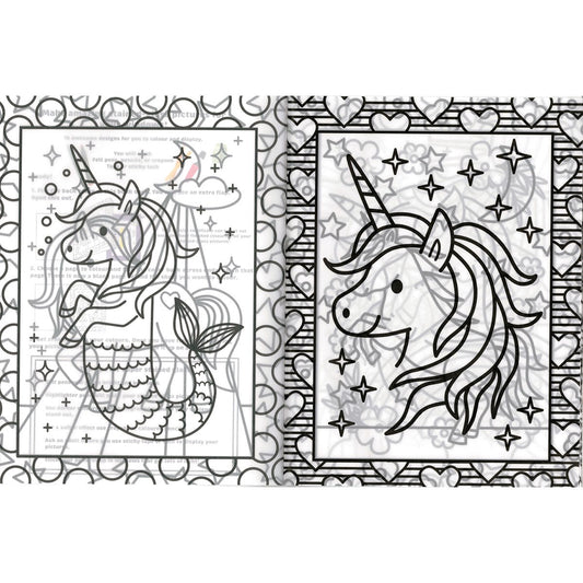 Stained Glass Unicorns