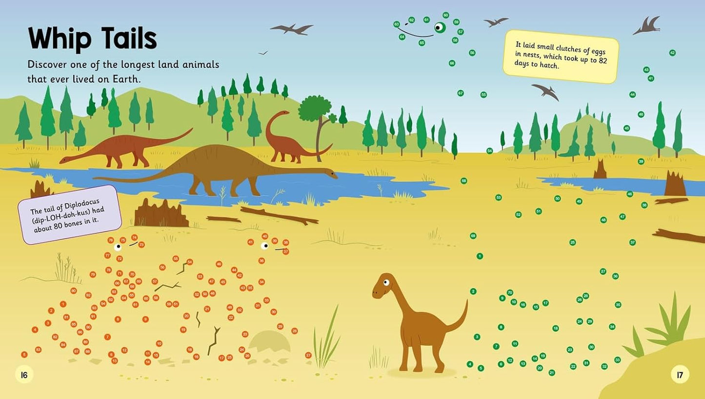 Dinosaur Dot-to-Dots