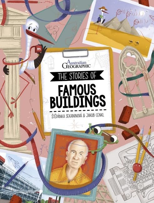 The Stories of Famous Buildings – non-fiction book cover for early learning centres and primary schools