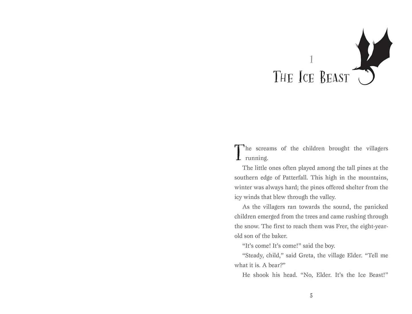 Songs of Magic: A Darkness of Dragons – interior spread