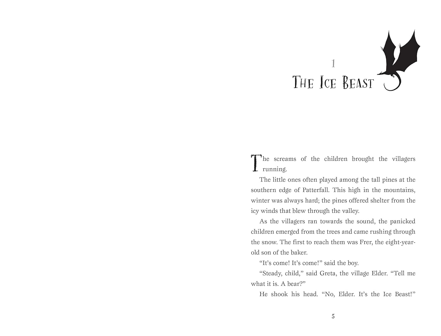 Songs of Magic: A Darkness of Dragons – interior spread