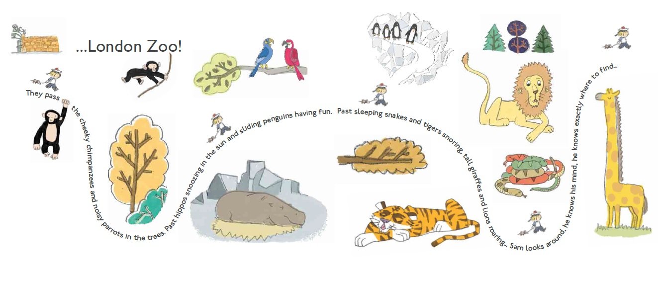 A Possum's Tale – interior spread 2