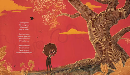 Etta and the Shadow Taboo – interior spread page 2