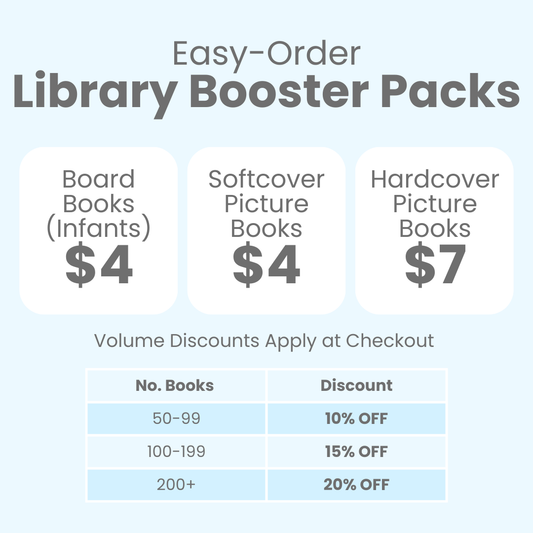 Library Booster Book Packs | Order-by-Format
