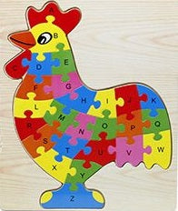Animal Alphabet Jigsaw Puzzle - Assorted