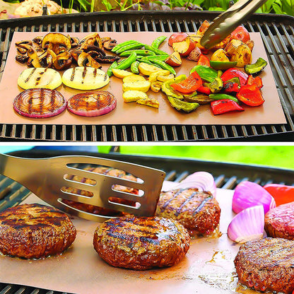 Copper Grill Mat 2 Pack