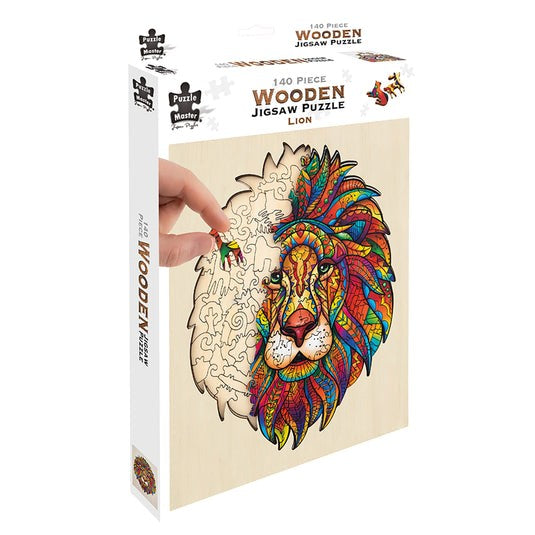 Wooden Puzzle Lion 145pc