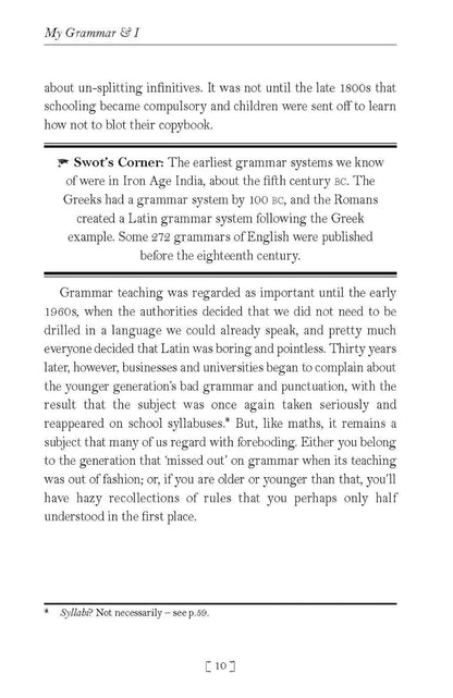 My Grammar and I – interior spread 5
