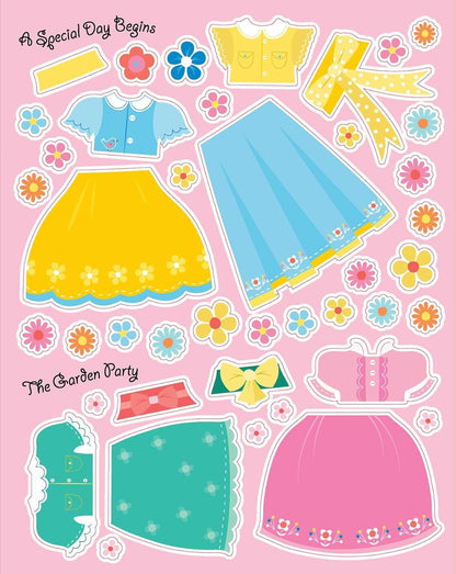 Dress-Up Princesses Activity Book – activity spread
