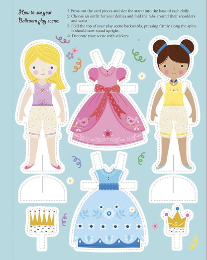 Dress-Up Princesses Activity Book – interior activity pages