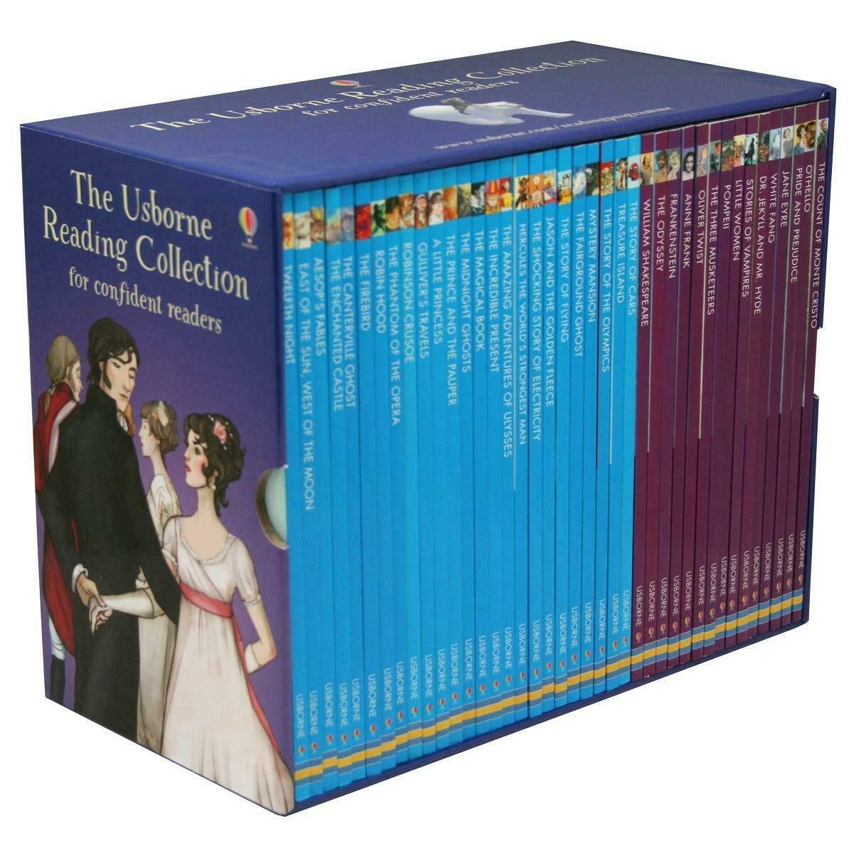 The Usborne Reading Collection For Confident Readers – 40 book set for children ages 6+