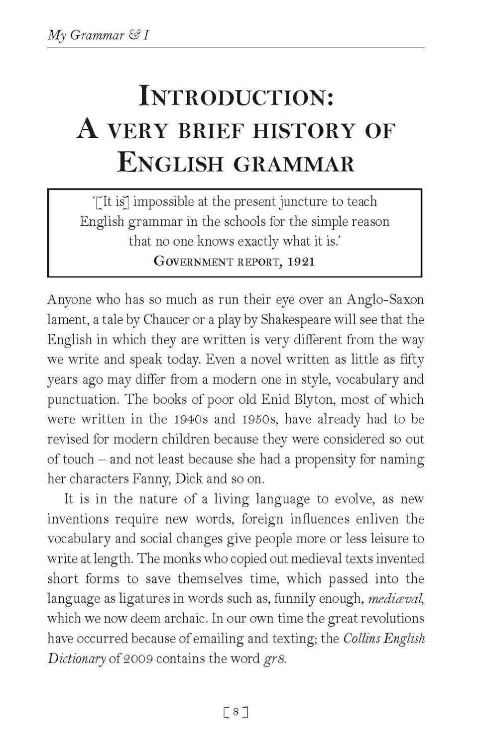 My Grammar and I – interior spread 3