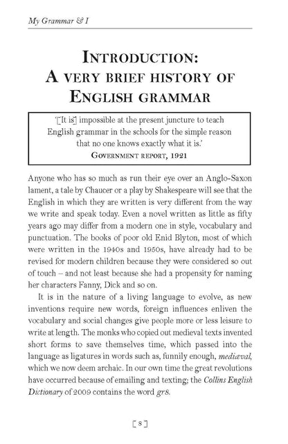 My Grammar and I – interior spread 3