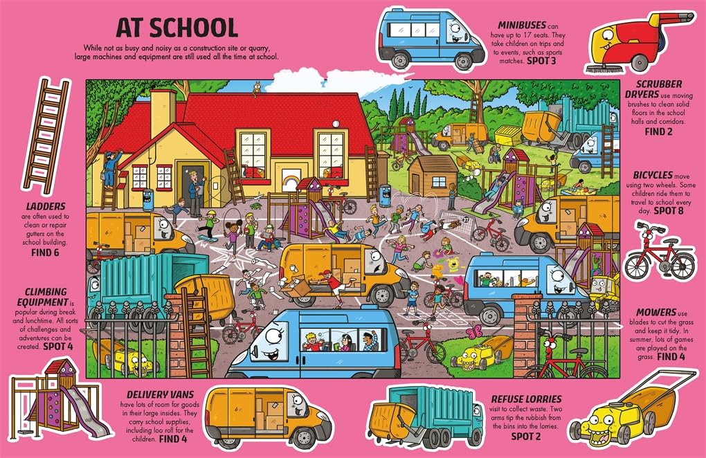 Where's the Digger? – interior spread 3