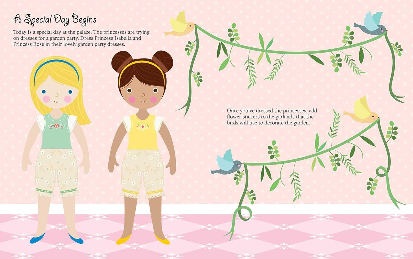 Dress-Up Princesses Activity Book – dress-up pages