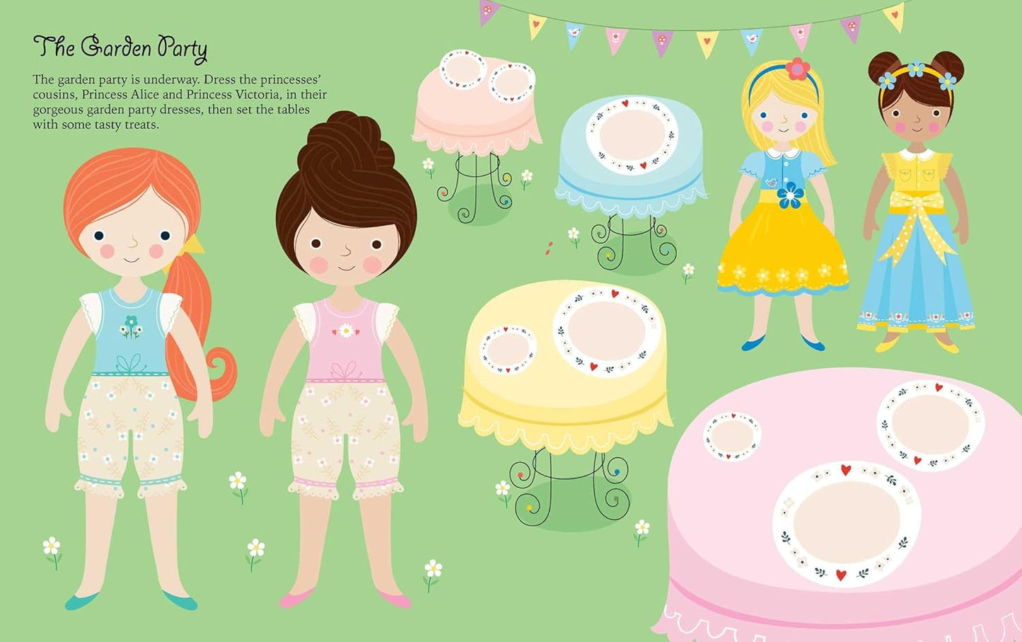 Dress-Up Princesses Activity Book – interior spread 2