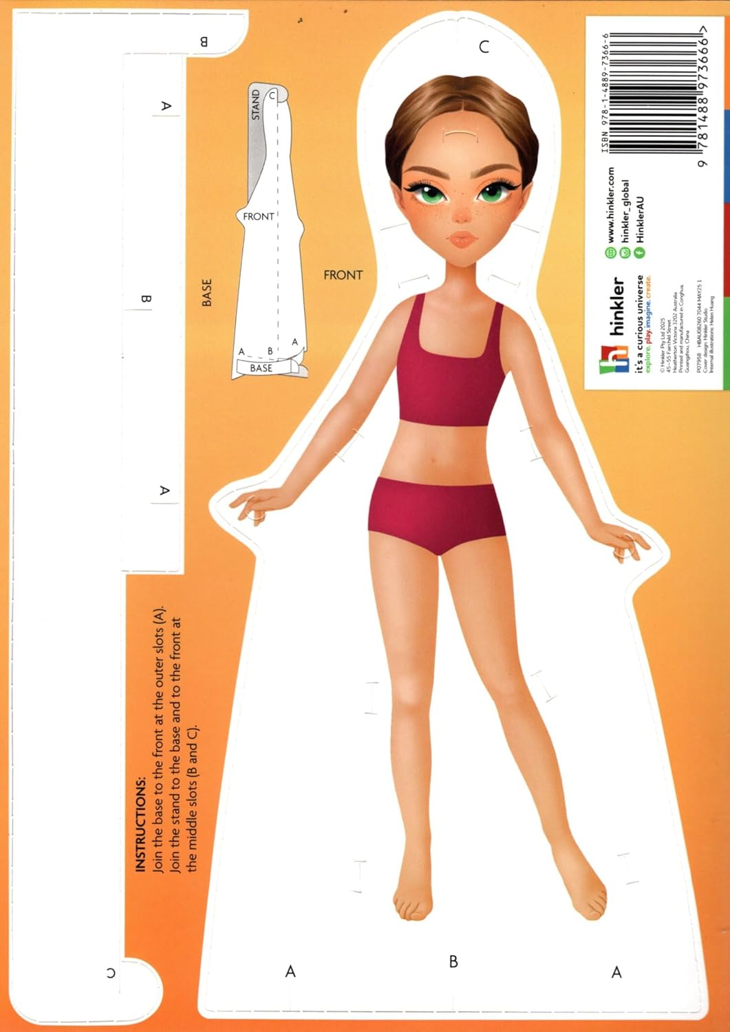 Dress Up Girls Paper Dolls - Flower Princess