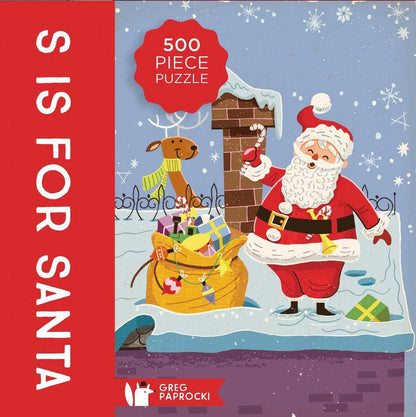 S Is For Santa Puzzle 500 Piece