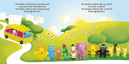 The Wheels on the Bus – interior spread page 1