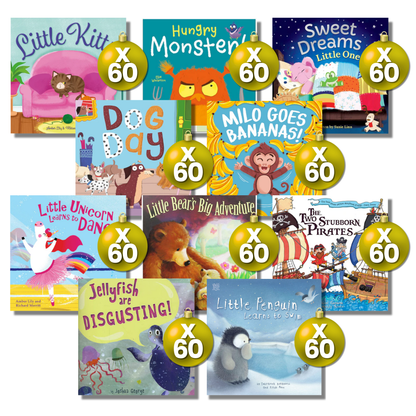 600 Book Super Pack - Little Kitty & More (4-6 years)