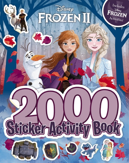 Frozen 2: 2000 Sticker Activity Book – cover
