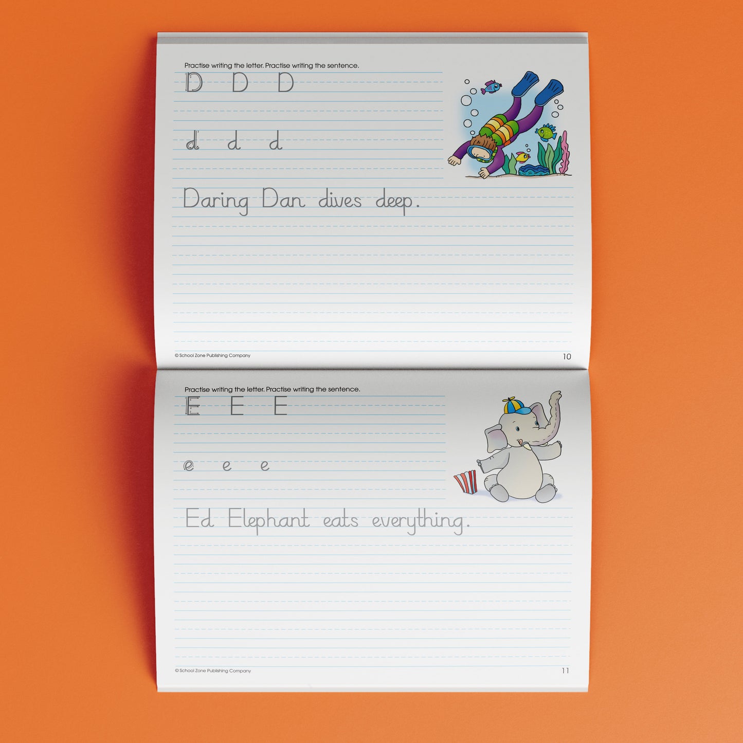 School Zone: Handwriting 3-4