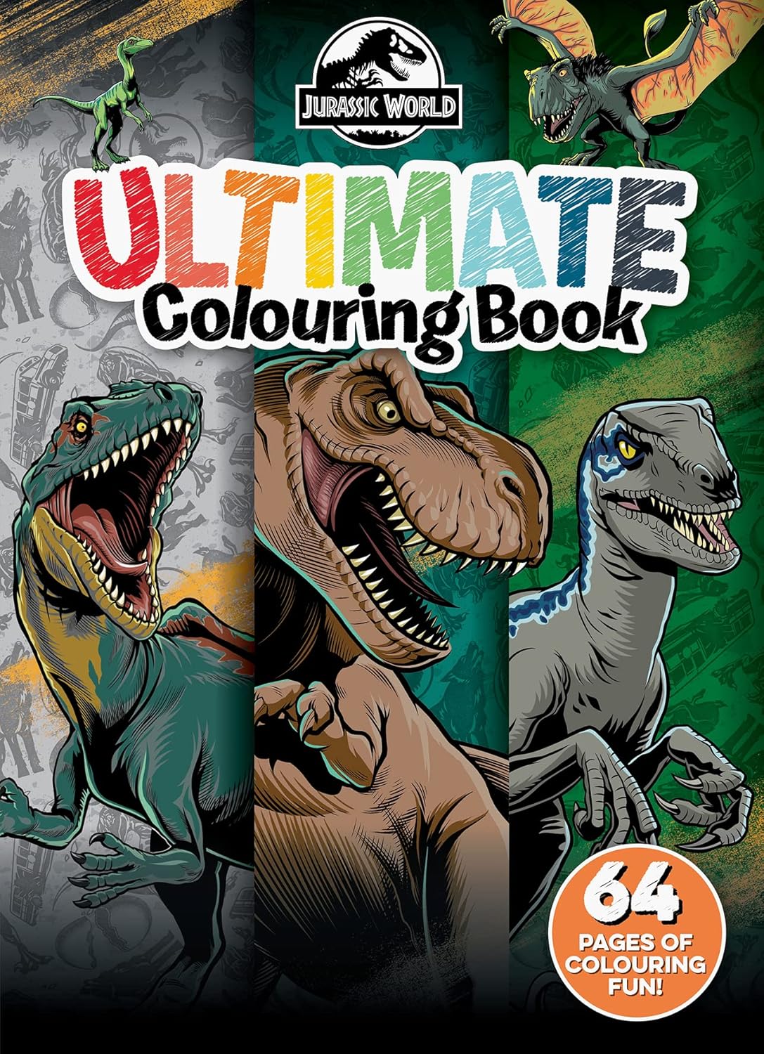 Jurassic World: Ultimate Colouring Book – cover