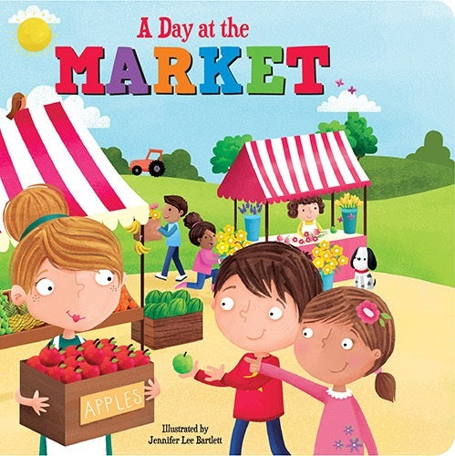 A Day at the Market – children's picture book