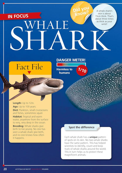 Australia's Most Dangerous – Australian wildlife non-fiction book for early learning centres