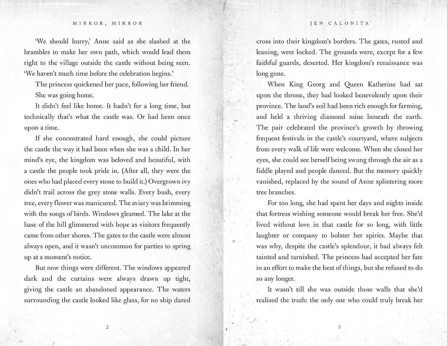 Mirror Mirror – interior spread 2