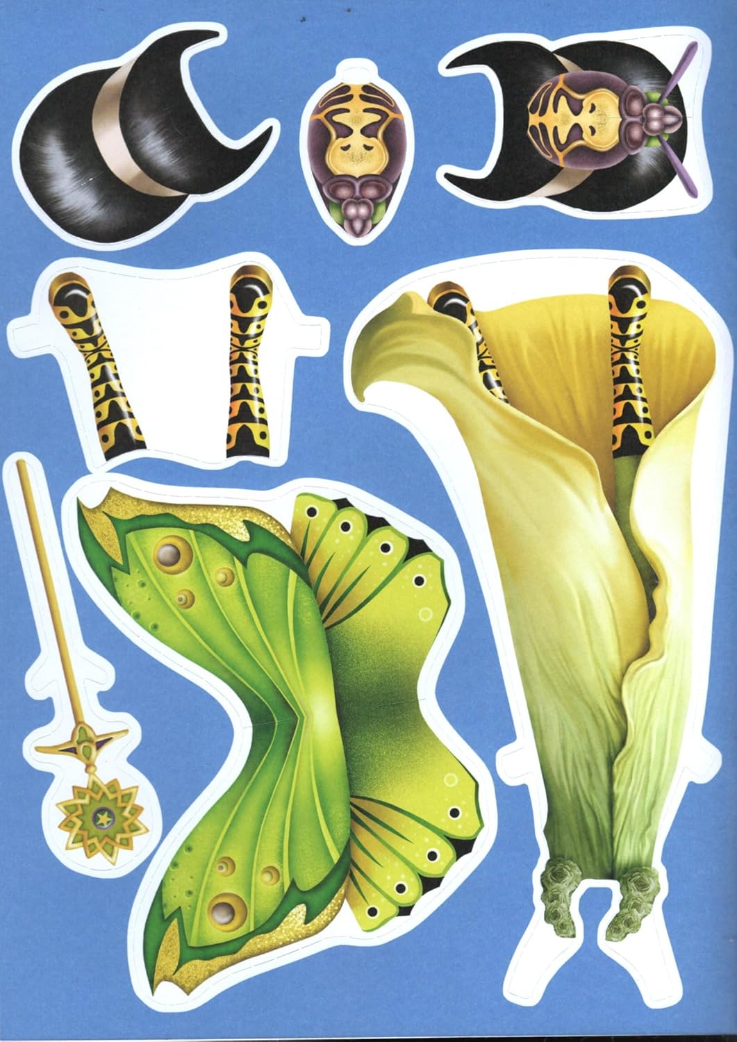 Dress Up Girls Paper Dolls - Magical Fairy
