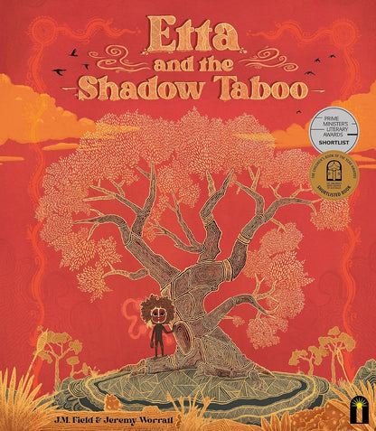 Etta and the Shadow Taboo – picture book cover for early learning centres