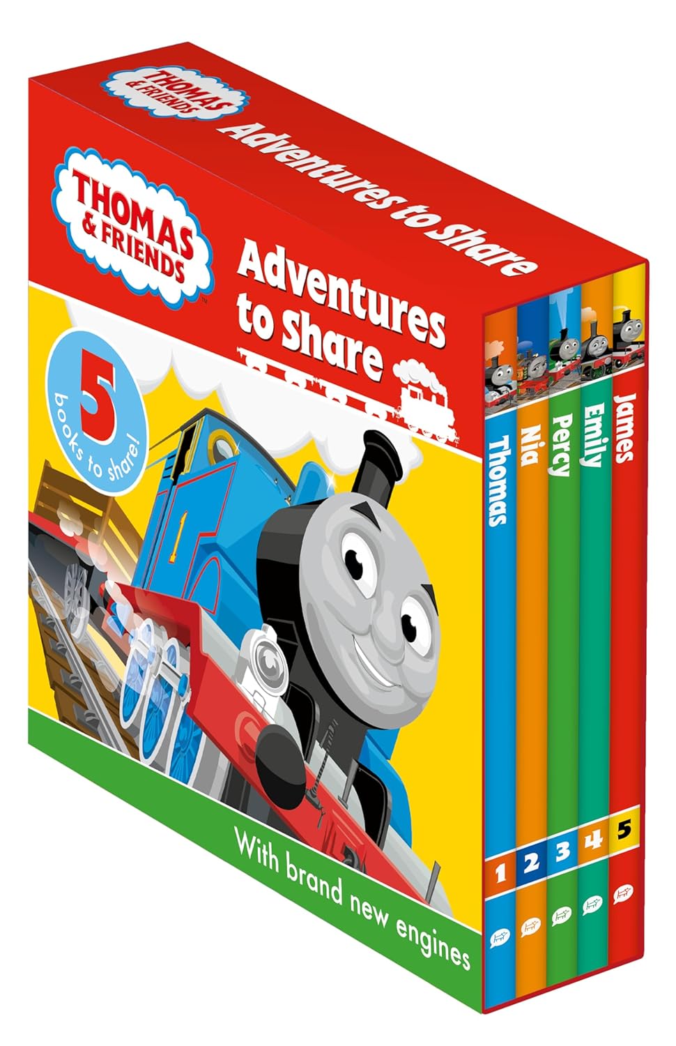 Thomas & Friends Adventures to Share – board book set for early learning centres ages 0–2