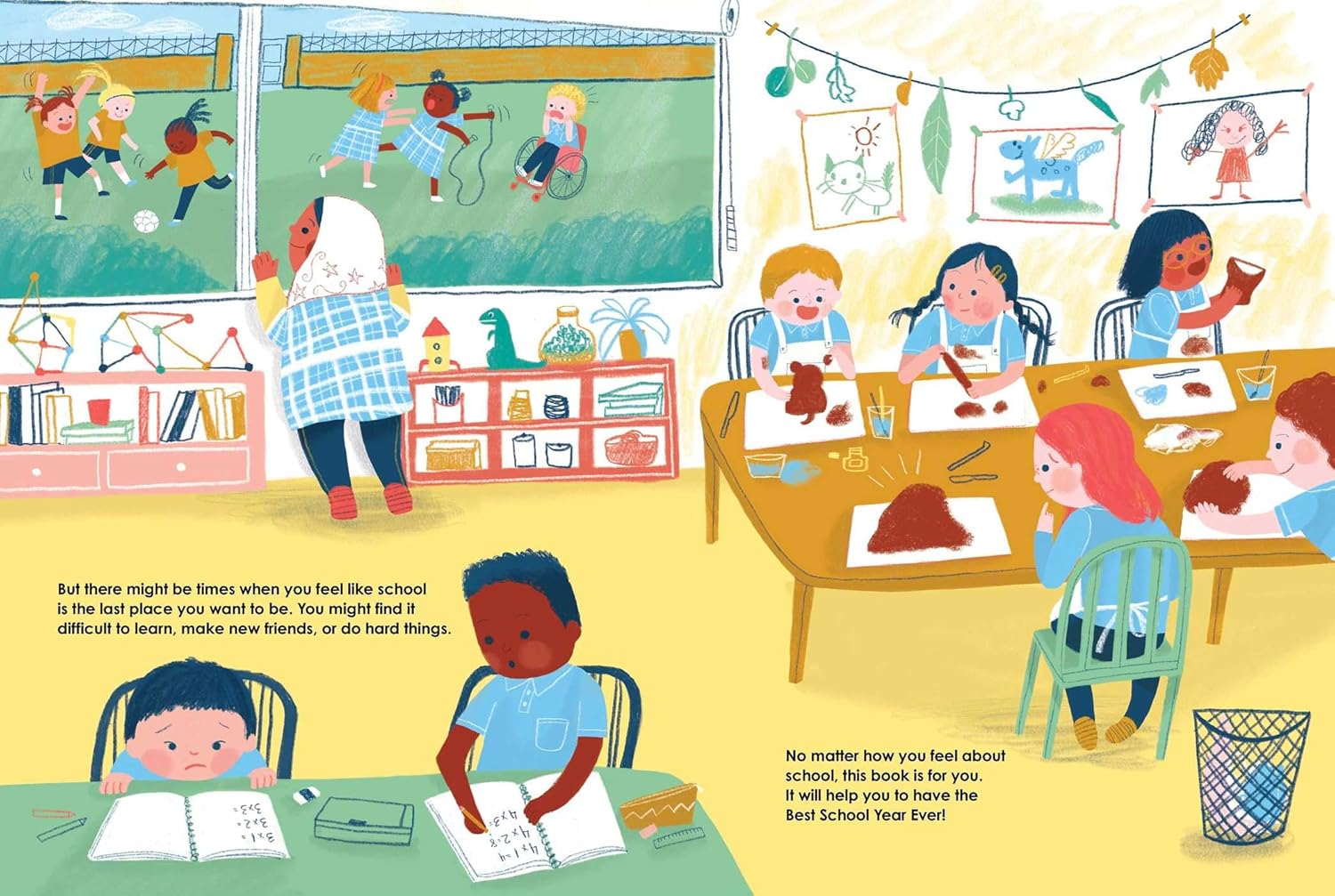 Interior pages of How to Have the Best School Year Ever — bulk graduation books for early learning centres