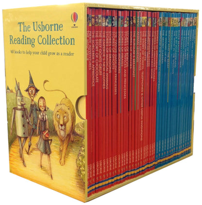 The Usborne Reading Collection – 40 book set for children ages 6+