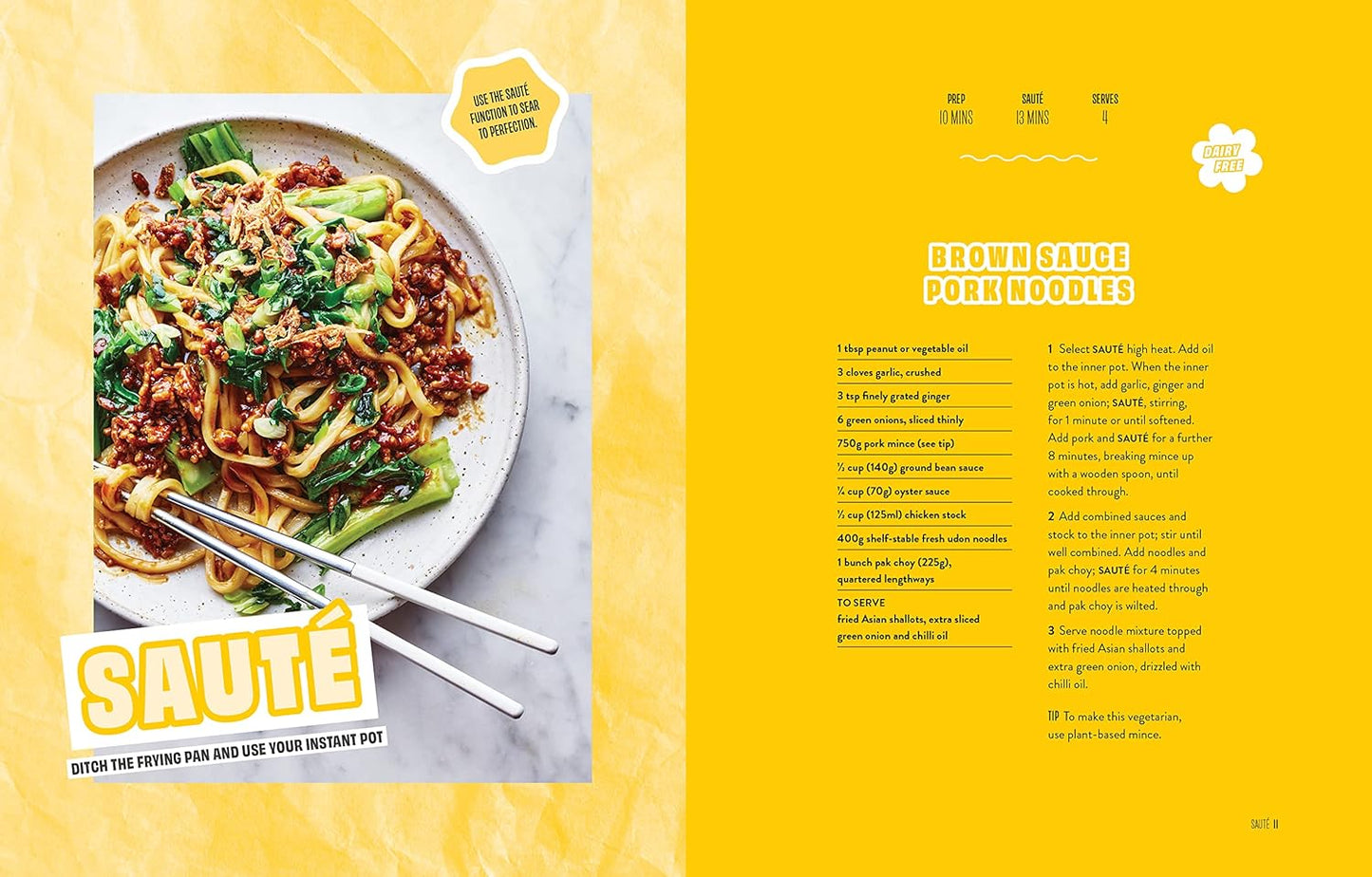 The Ultimate Instant Pot Cookbook – interior recipe page 3