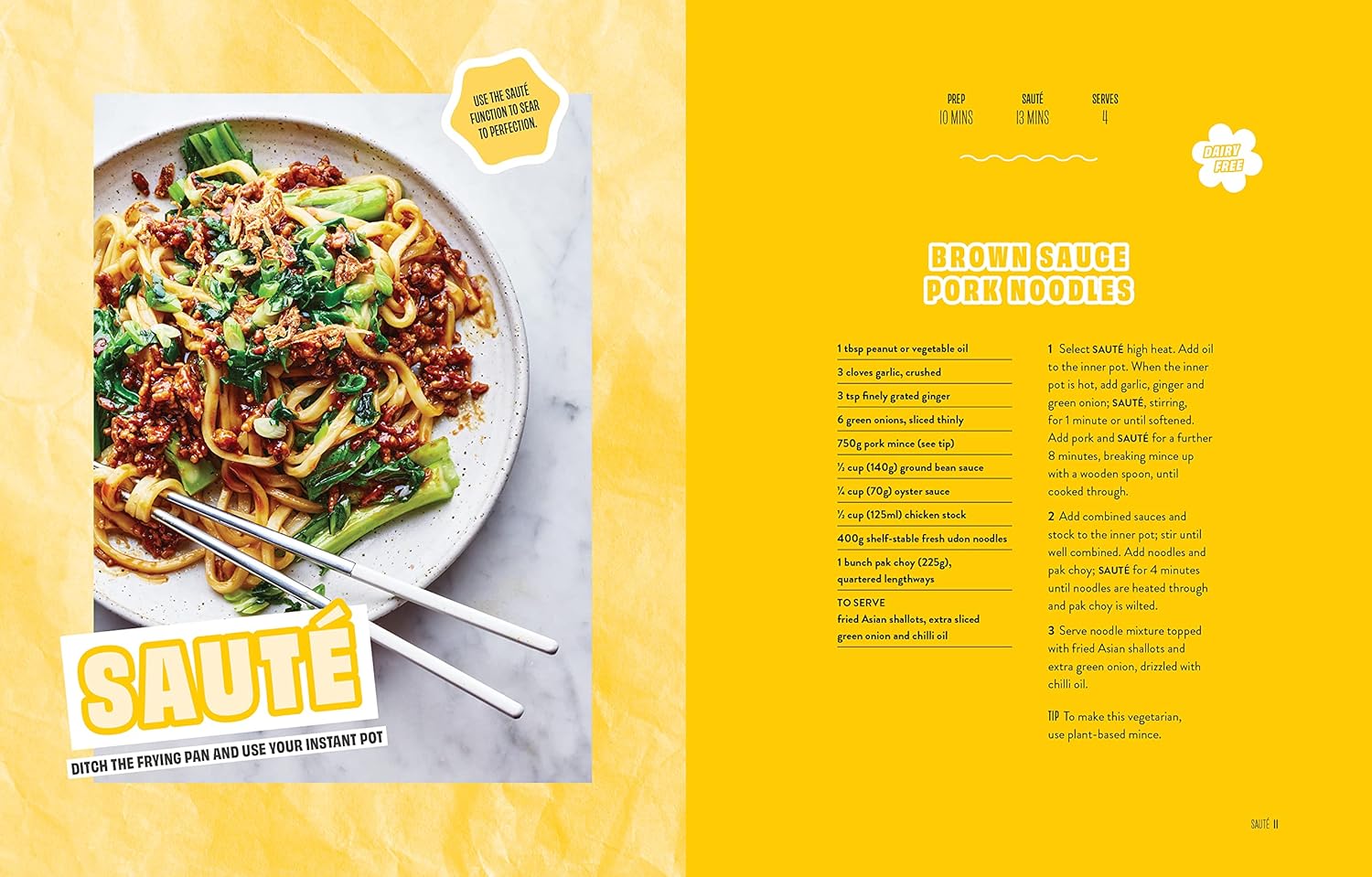 The Ultimate Instant Pot Cookbook – interior recipe page 3