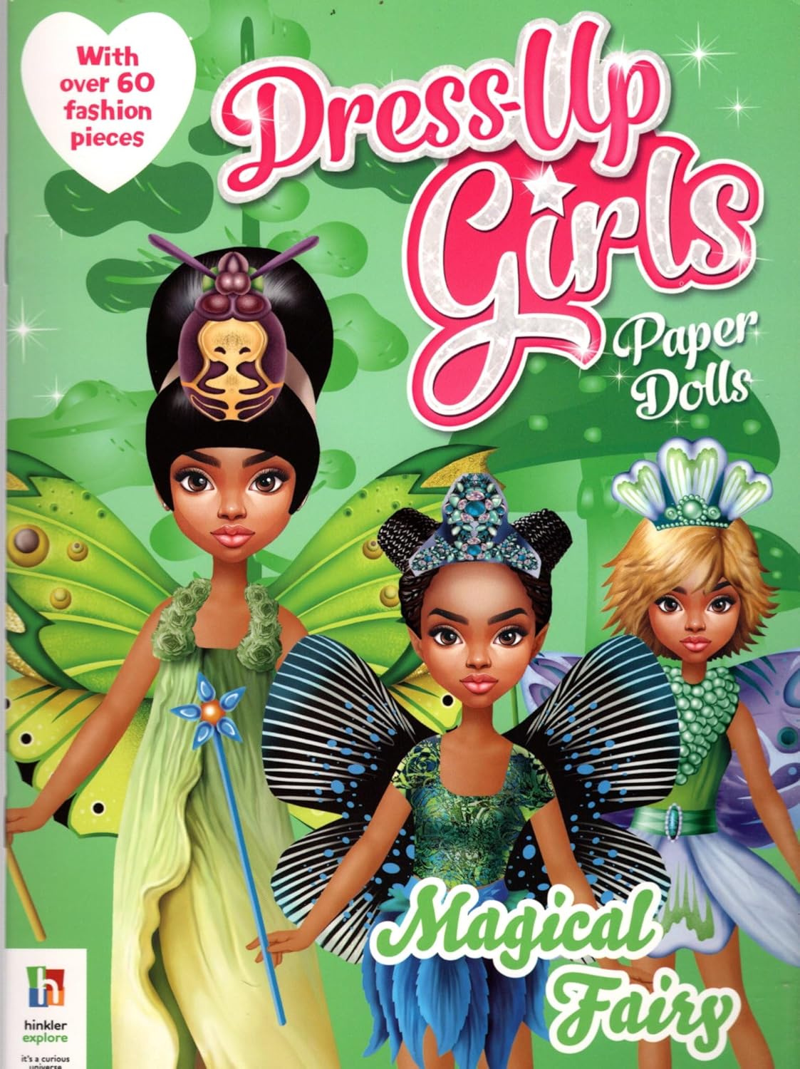 Dress Up Girls Paper Dolls - Magical Fairy